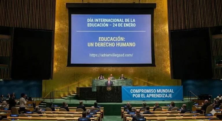 24 de enero 2026: Día mundial de la educación